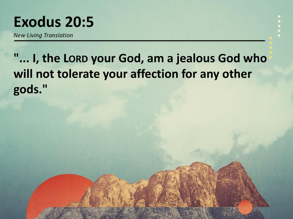 Exodus 20 5-6 meaning hotsell